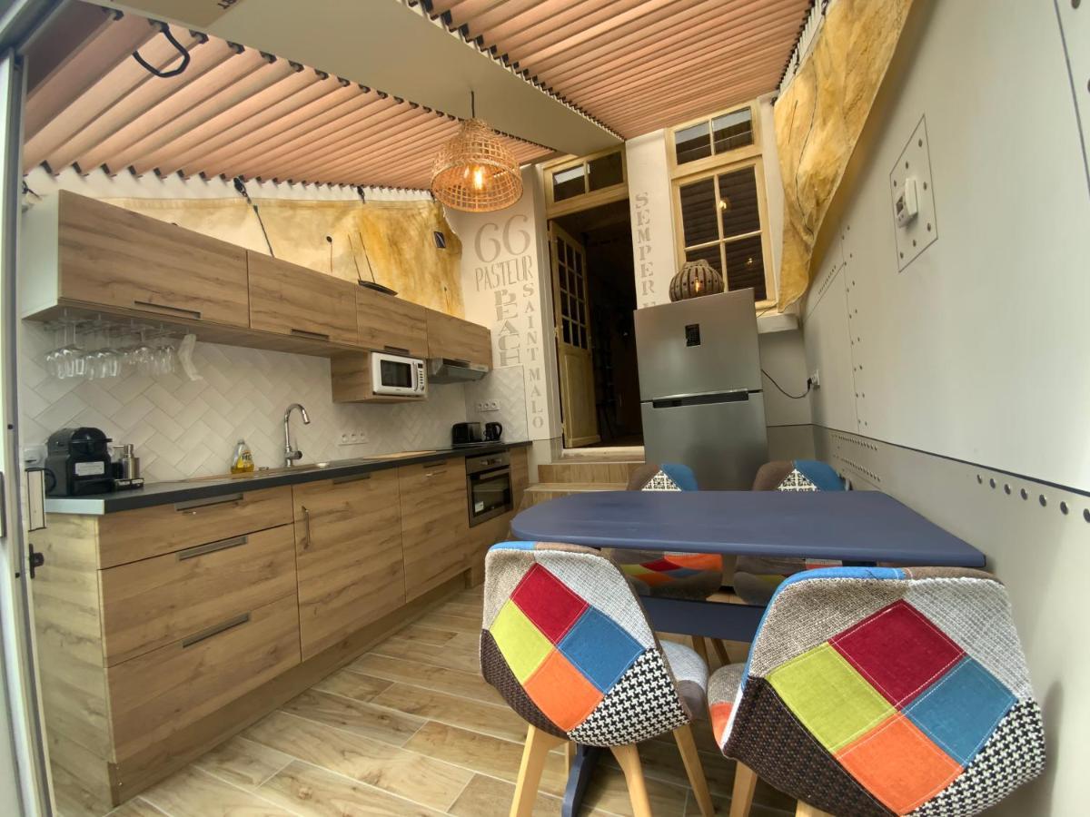 Maison Bord De Mer « Le Bateau Ivre » Saint-Malo Exterior foto