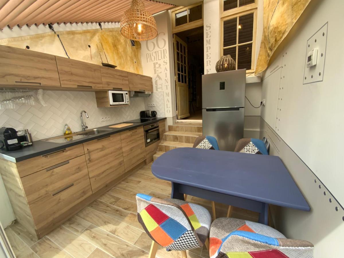 Maison Bord De Mer « Le Bateau Ivre » Saint-Malo Exterior foto